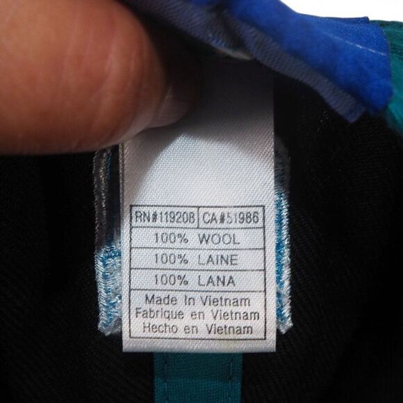 Reebok Vintage Jacksonville Jaguars Large Logo Fitted NFL Hat Black / Multicolor - Picture 7 of 10